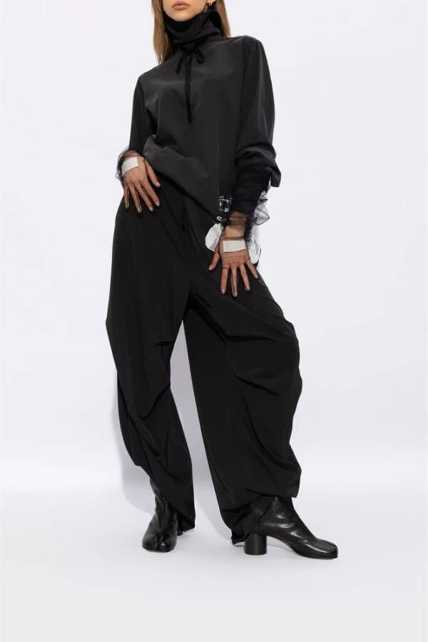Maison Margiela Tabi enkellaarzen Black Dames