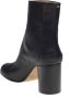Maison Margiela Tabi Enkellaarzen van zwart leer - Thumbnail 2