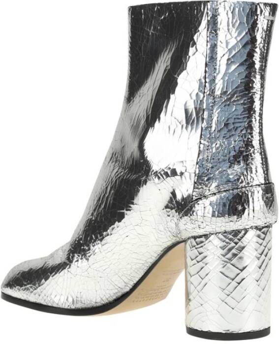 Maison Margiela Tabi Leren Enkellaarzen