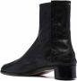 Maison Margiela Zwarte Split-Teen Enkellaarzen voor Mannen Black Heren - Thumbnail 2