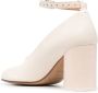 Maison Margiela Elegant Beige Mid Heel Pumps Beige Dames - Thumbnail 3