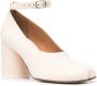 Maison Margiela Elegant Beige Mid Heel Pumps Beige Dames - Thumbnail 4
