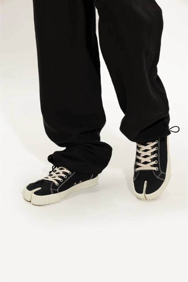 Maison Margiela Tabi split-teen sneakers Zwart Heren