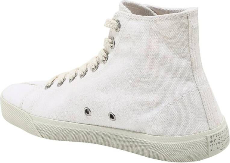 Maison Margiela Split Toe Sneakers White Heren