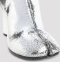 Maison Margiela Zilveren Gebarsten Leren Enkellaarzen - Thumbnail 2