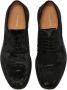 Maison Margiela Zwarte Velvet Oxford Veterschoenen Ss23 Black Heren - Thumbnail 5