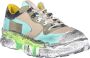 Maison Margiela Veterschoenen met geperforeerd detail Green Heren - Thumbnail 4