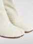 Maison Margiela Witte Gebeeldhouwde Hak Enkellaarzen - Thumbnail 2