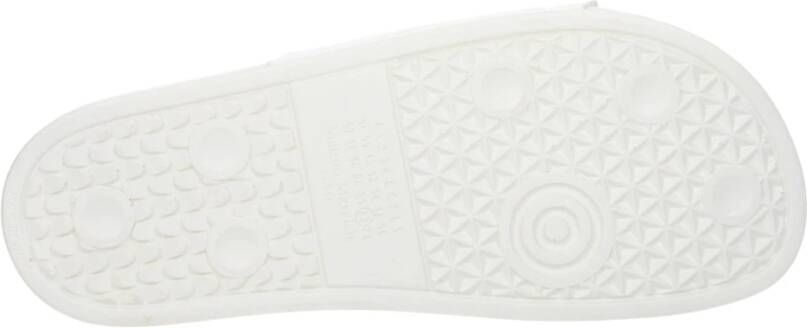 Maison Margiela Witte katoenen slippers sandalen