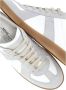 Maison Margiela Witte leren sneakers met suède inzetstukken Witte Leren Sneakers voor Heren White Heren - Thumbnail 8