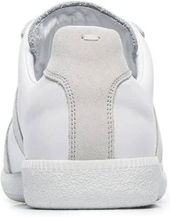 Maison Margiela Witte Replica Sneakers met Contrastpanelen Wit Heren