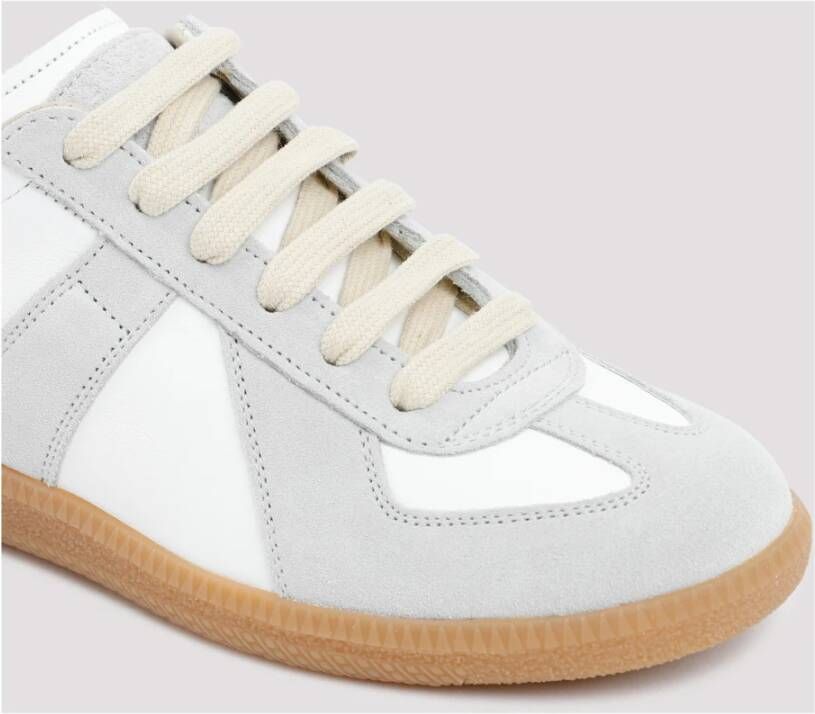 Maison Margiela Witte Sneakers Verhogen Straatstijl White Dames