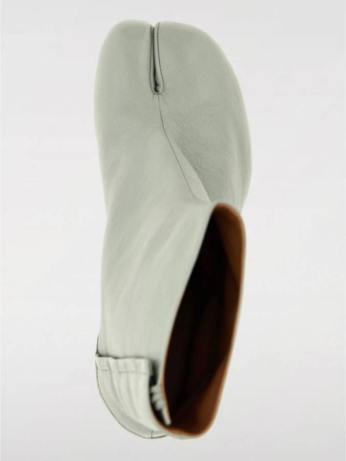 Maison Margiela Witte SplitToe Enkellaarzen