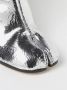 Maison Margiela Zilveren Gebarsten Leren Enkellaarzen - Thumbnail 2