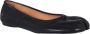 Maison Margiela Tabi Ballet Flats Stijlvolle Leren Schoenen Black Dames - Thumbnail 9