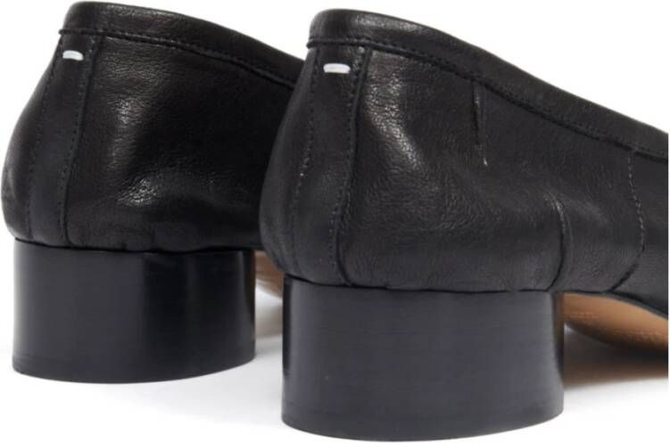 Maison Margiela Zwarte Ballerina Schoenen