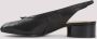 Maison Margiela Zwarte Leren Ballerina's Elegante Comfortabele Schoenen Black Dames - Thumbnail 11
