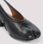 Maison Margiela Zwarte Leren Ballerina's Elegante Comfortabele Schoenen Black Dames - Thumbnail 13