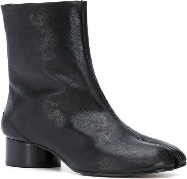 Maison Margiela Zwarte Enkellaarzen voor Vrouwen
