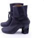 Maison Margiela Zwarte Glitter Enkellaarzen met Rits - Thumbnail 2