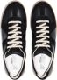 Maison Margiela Zwarte Leren Panel Sneakers - Thumbnail 2
