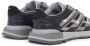 Maison Margiela Zwarte leren sneakers met mesh detail Multicolor Heren - Thumbnail 5