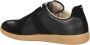 Maison Margiela Replica Leren Sneakers met Suède Inzetstukken Black Heren - Thumbnail 7