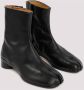 Maison Margiela Zwarte Split-Teen Enkellaarzen voor Mannen Black Heren - Thumbnail 8