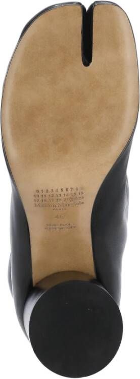 Maison Margiela Zwarte Tabi Balloon Enkellaarzen Black Dames