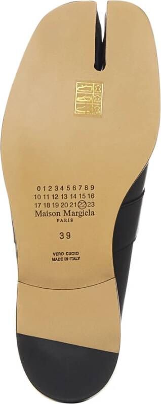 Maison Margiela Zwarte Loafer met Tabi Slip-Teen