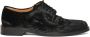 Maison Margiela Zwarte Velvet Oxford Veterschoenen Ss23 Black Heren - Thumbnail 1