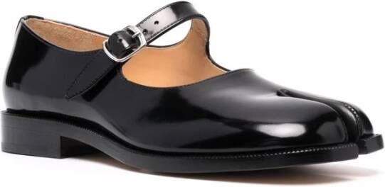 Maison Margiela Zwarte platte schoenen voor vrouwen