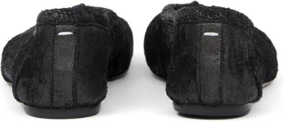Maison Margiela Zwarte Tabi Ballerina Schoenen