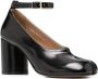Maison Margiela Zwarte Tabi Patentleren Pumps Black Dames - Thumbnail 9