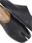 Maison Margiela Zwarte Tabi Teen Leren Lage Schoenen Black Dames - Thumbnail 6