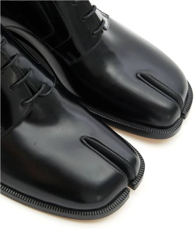 Maison Margiela Zwarte Veterschoenen