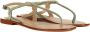 Maliparmi Flat Sandals Green Dames - Thumbnail 4
