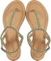 Maliparmi Flat Sandals Green Dames - Thumbnail 5