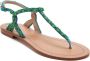 Maliparmi Flat Sandals Multicolor Dames - Thumbnail 2