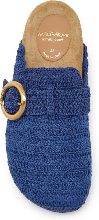 Maliparmi Handgemaakte Crochet Infrabijoux Sieraden Blue Dames
