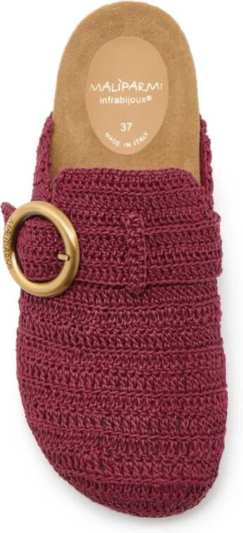Maliparmi Handgemaakte Crochet Infrabijoux Sieraden Red Dames