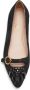 Maliparmi Luxe Suede Ballerina's Black Dames - Thumbnail 3