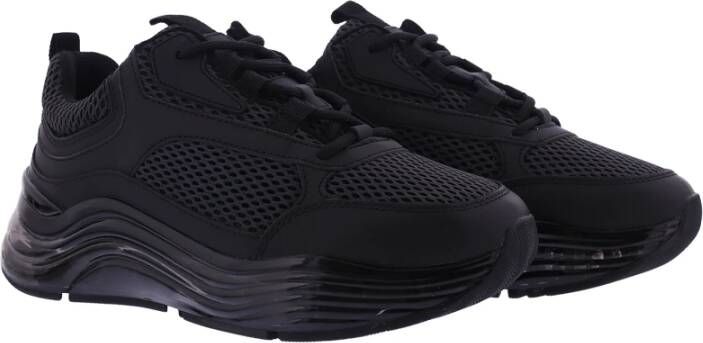 Mallet London Zwarte Gas Sneaker voor Heren Black Heren