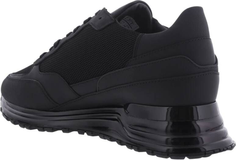 Mallet Footwear Heren Knox Gas Sneaker Zwart Black Heren