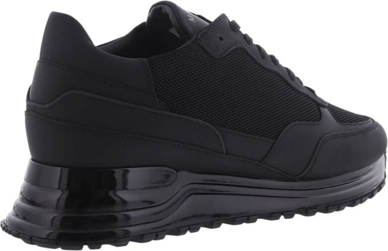 Mallet Footwear Heren Knox Gas Sneaker Zwart Black Heren