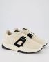 Mallet Footwear Blauw Stof Synthetisch Marquess Beige Heren - Thumbnail 5
