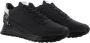 Mallet Footwear Heren Popham Sneaker Zwart Zilver Black Heren - Thumbnail 4