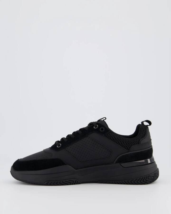 Mallet London Radnor Triple Zwarte Sneaker Black Heren