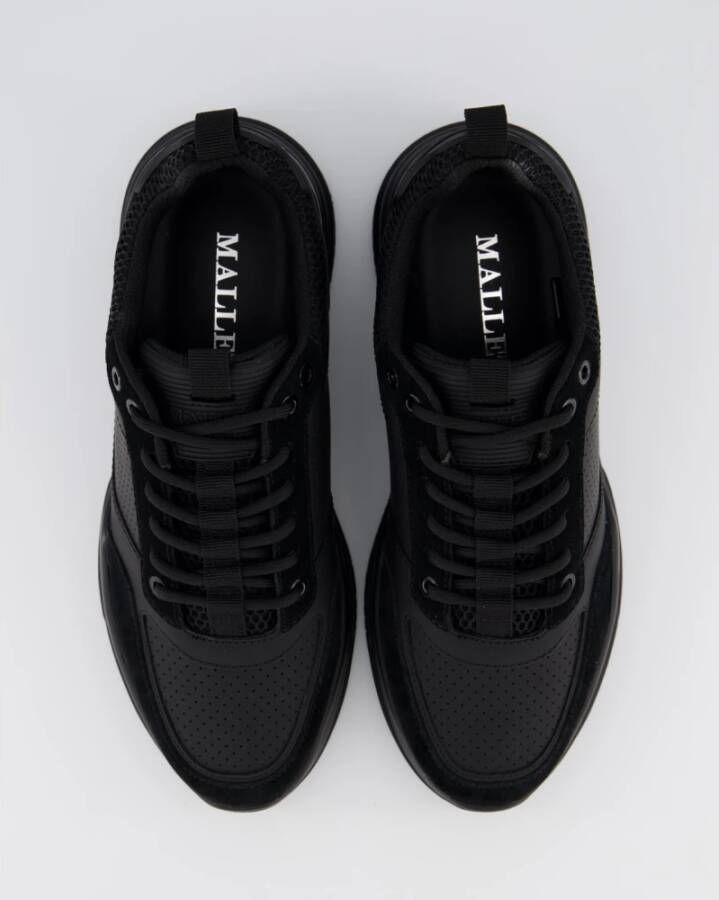 Mallet London Radnor Triple Zwarte Sneaker Black Heren