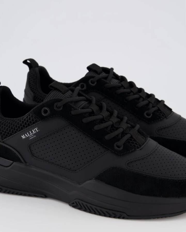 Mallet Footwear Heren Radnor Triple Sneaker Zwart Black Heren